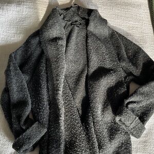 Banana Republic Dark Gray Teddy Cardigan